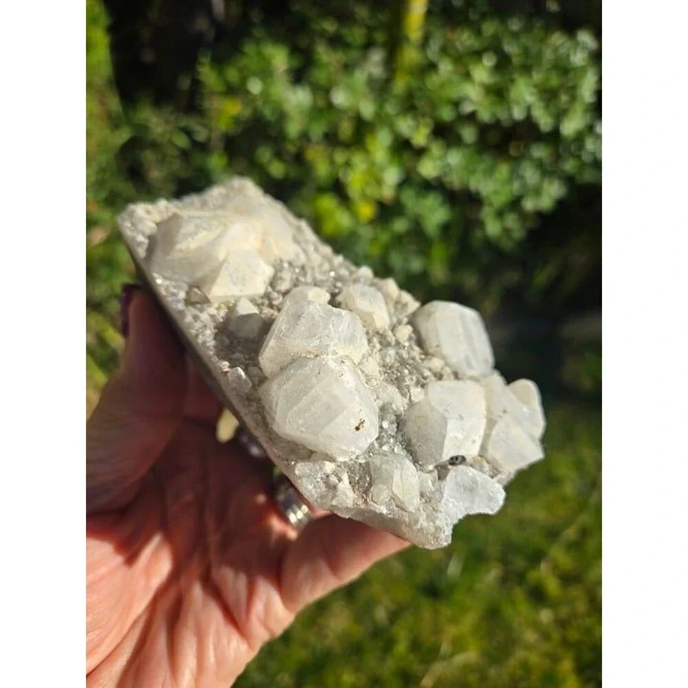 White Apophyllite Raw Crystal Cluster